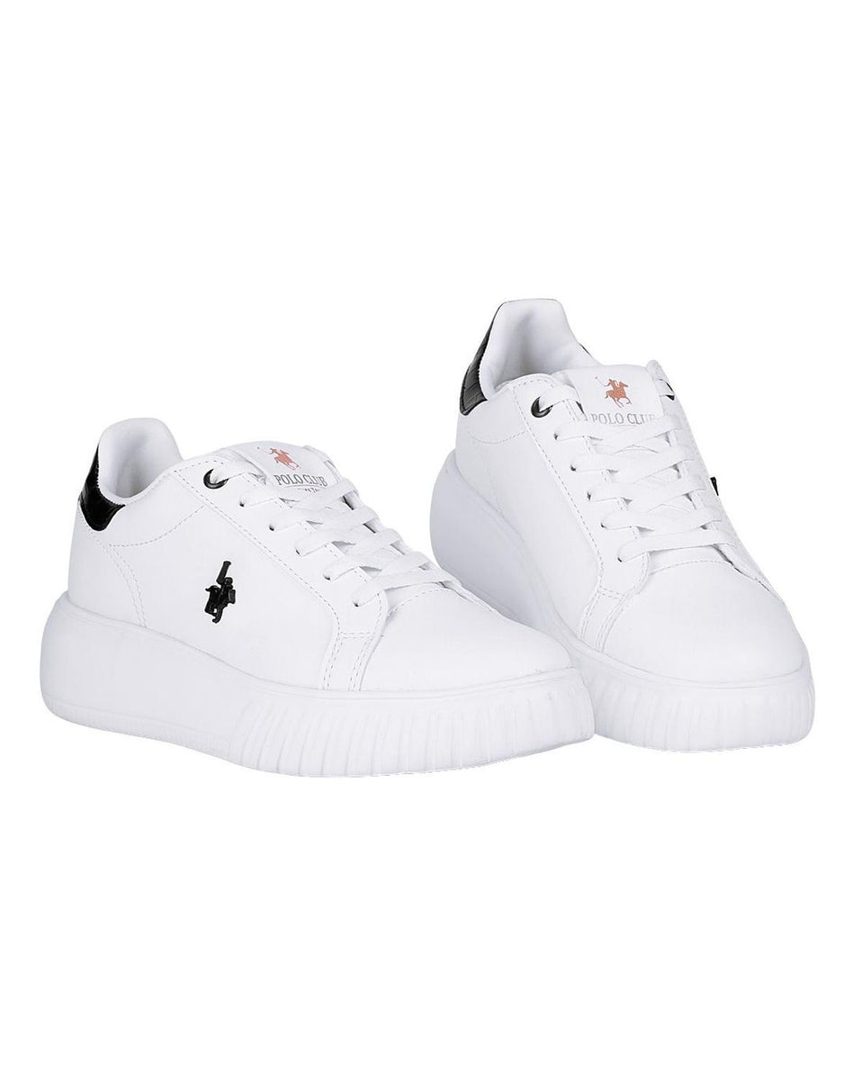 Zapatillas Blancas Zapatos Us Polo Assn Mujer Zapatillas Blancas