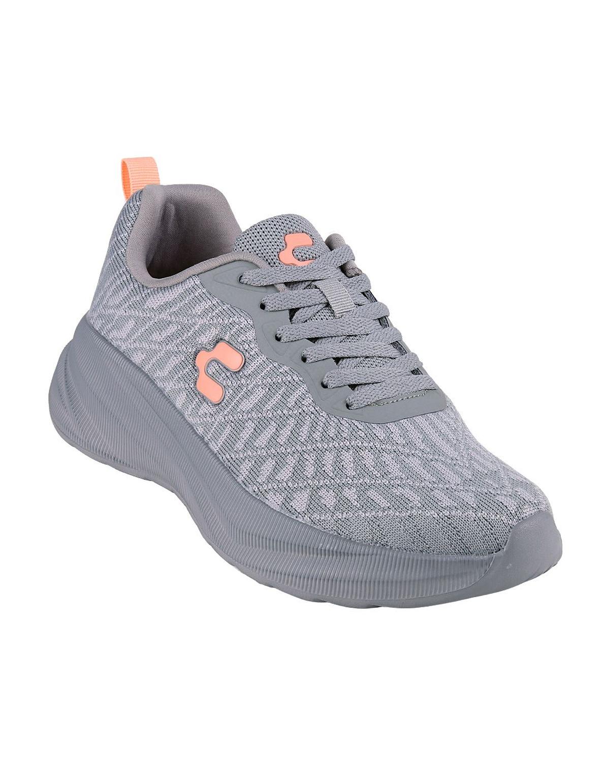 Tenis Mujer Deportivo Gris Charly 02304004 – SALVAJE TENTACIÓN