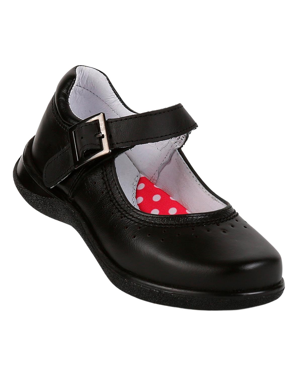 Zapato Niña Escolar Negro Piel Chicle Fresa 18803801 – SALVAJE