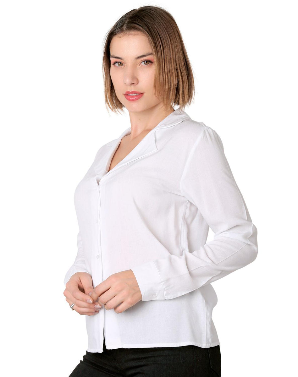 Blusa Moda Mujer Stfashion Marino 60403823 Rayón