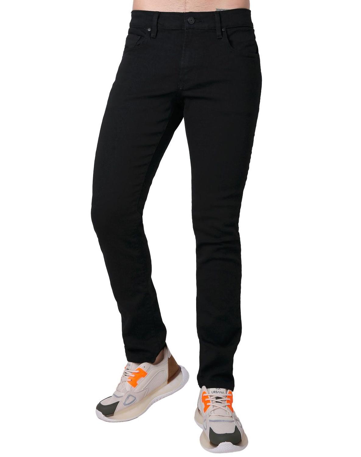 Jeans Hombre Basico Skinny Negro Silver Plate 60105008 – SALVAJE