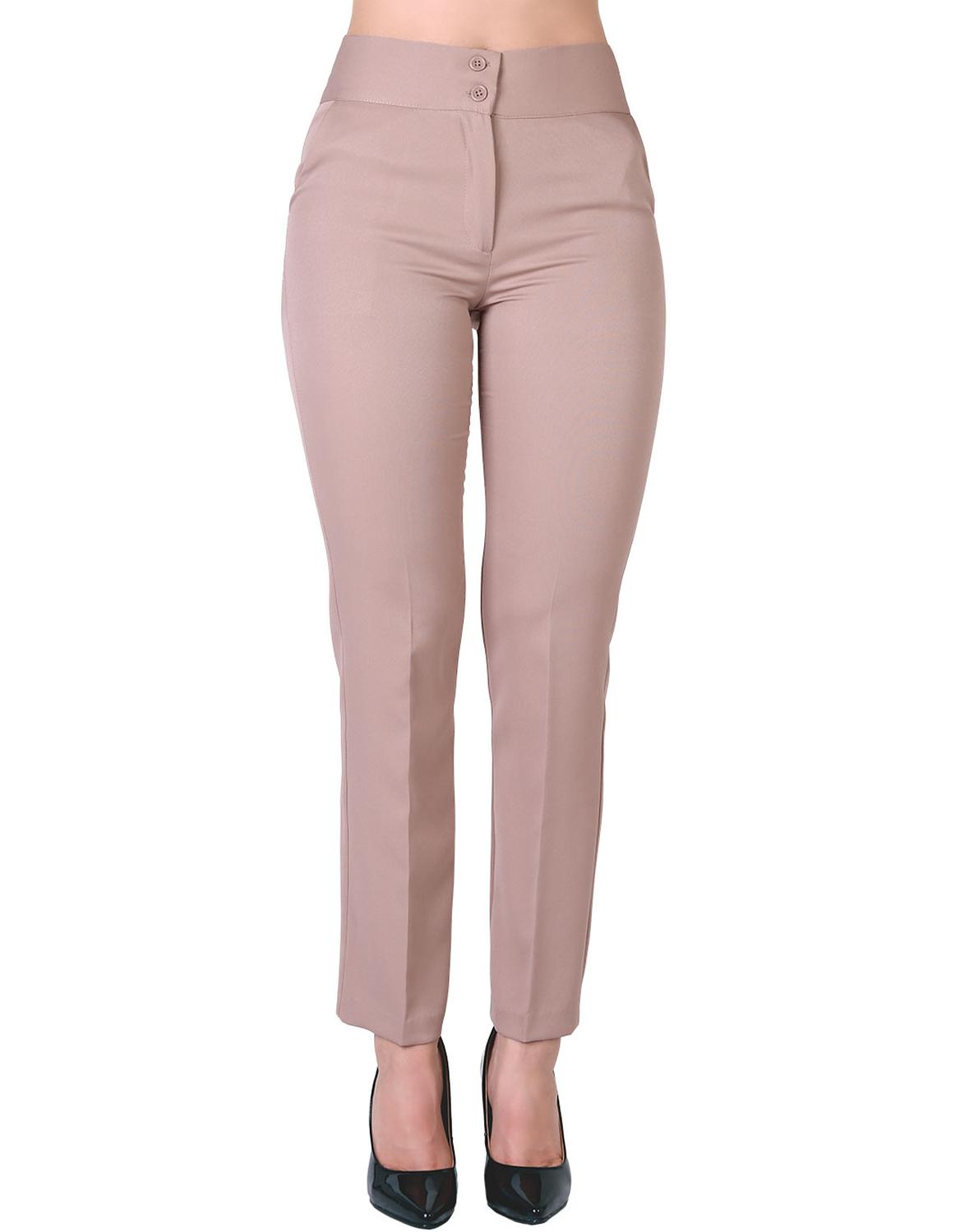 Pantalón Mujer Vestir Recto Beige Stfashion 79305224 – SALVAJE