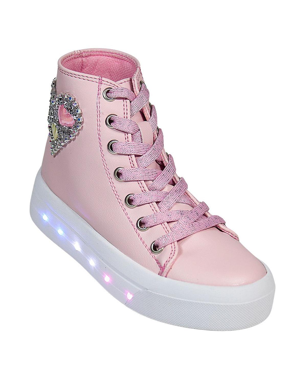 Tenis Amazon Calzado Infantil Tenis Niña Casual Plataforma Rosa