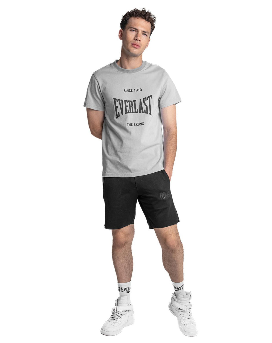 Playera Hombre Deportivo Camiseta Gris Everlast 50305409 – SALVAJE