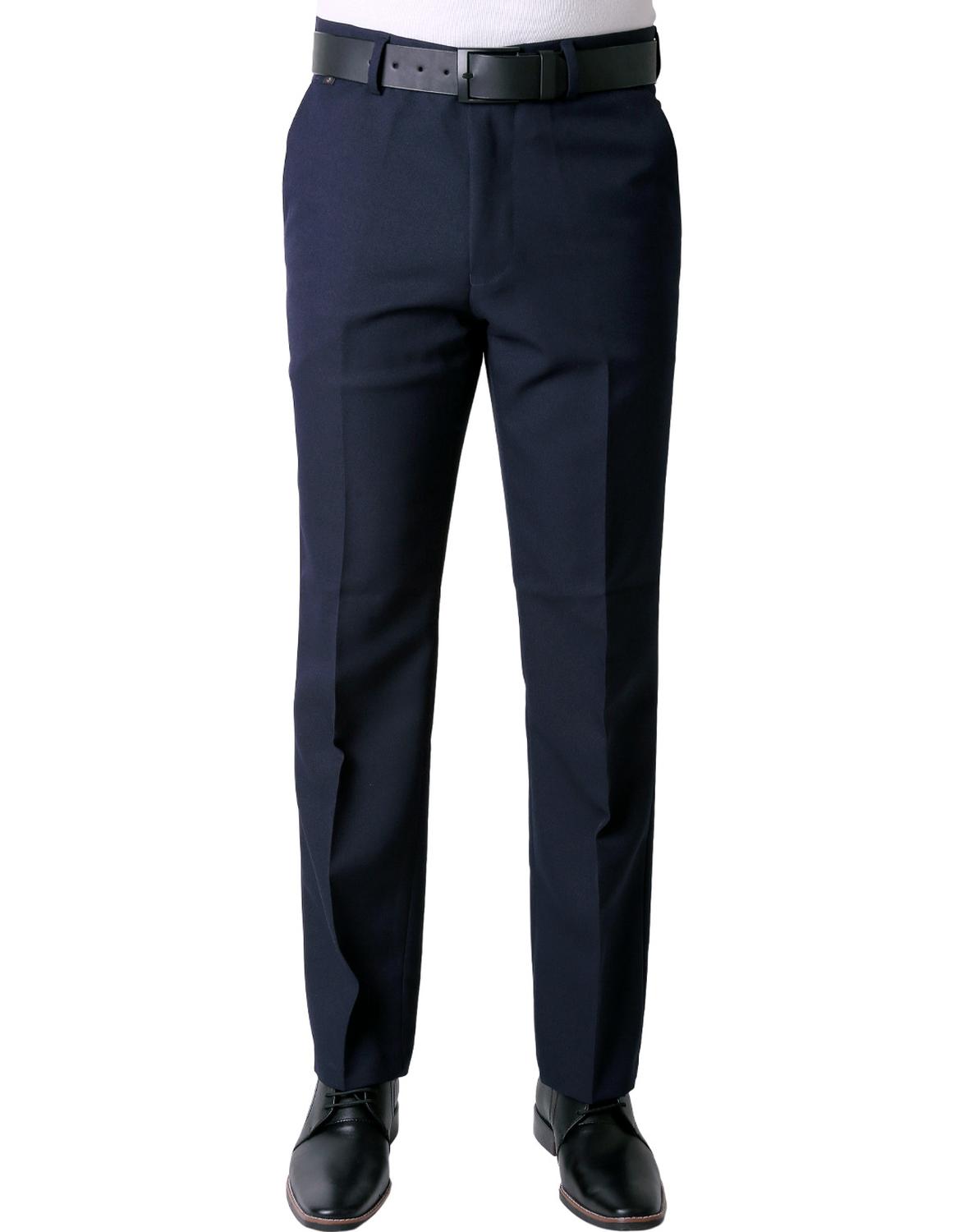 Pantalón Hombre Vestir Slim Fit Azul Gerald Micheal 55004800