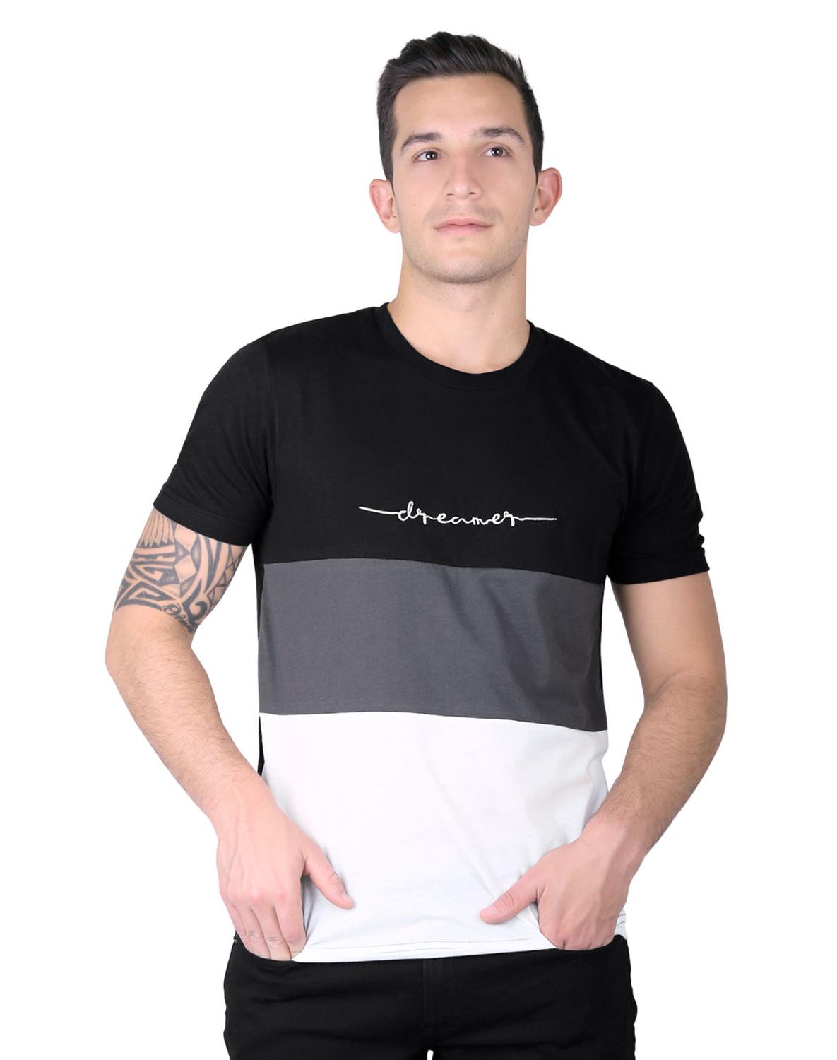 Playera Hombre Moda Camiseta Blanco Aditivo 55205238 – SALVAJE