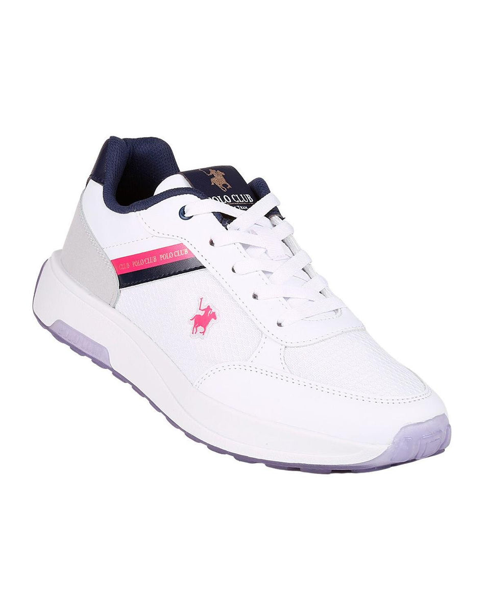 Tennis Sapatenis Polo Farm Couro Branco TÃªnis Polo Masculino