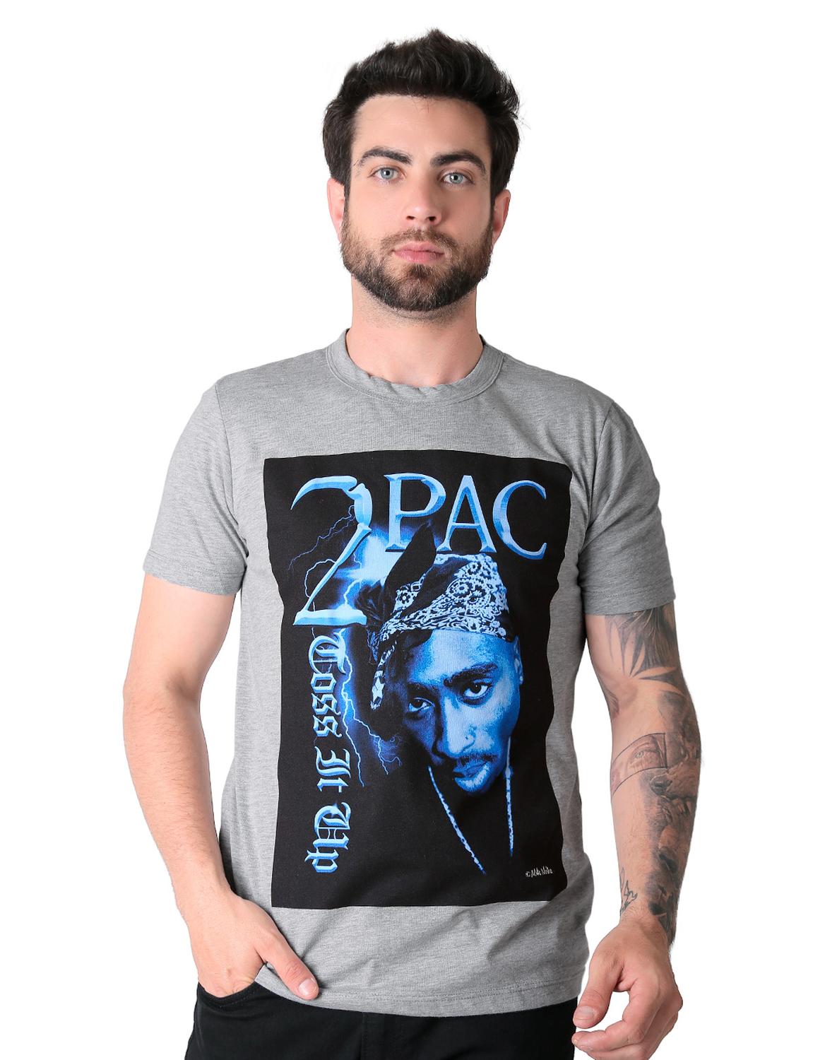 Playera Hombre Moda Camiseta Gris Bandas De Rock 58204847