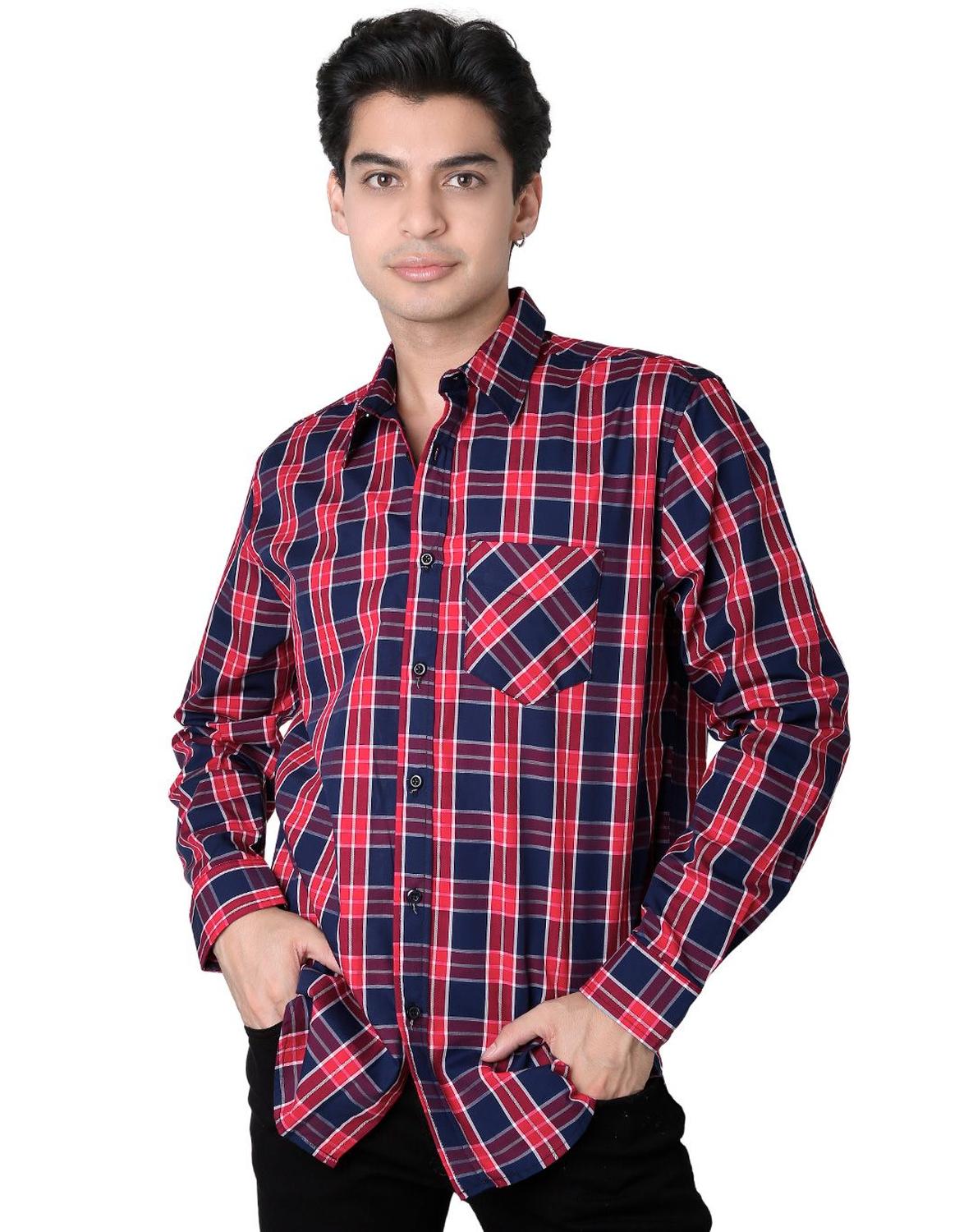 Outfit Camisa De Cuadros Hombre Cuadros Rojos Outfit Camisa De