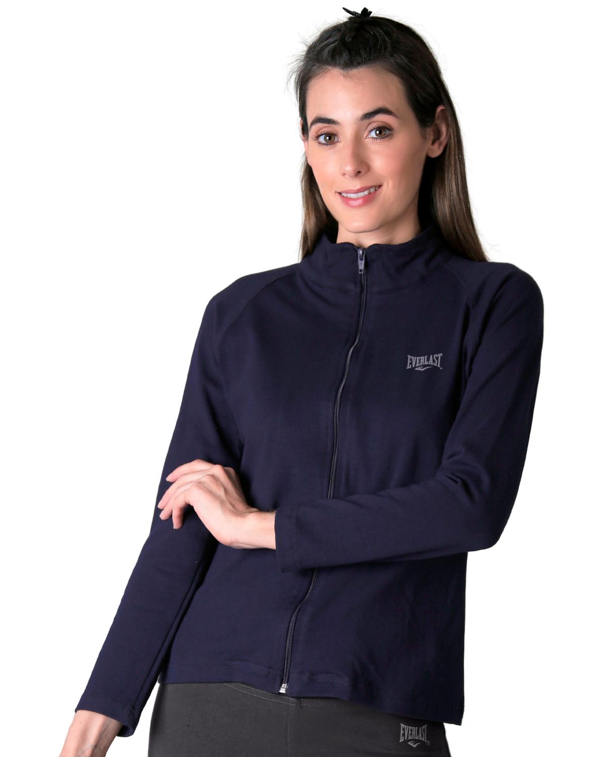 Sudadera Mujer Deportivo Sin Capucha Azul Everlast 50303423