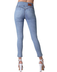 Jeans Mujer Moda Skinny Azul Furor 62106614