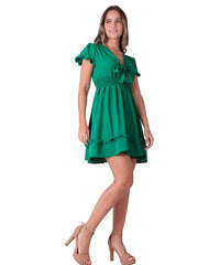 Vestido Mujer Casual Verde Stfashion 52405037