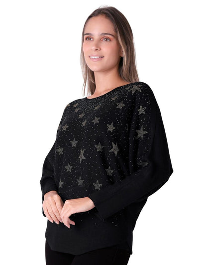 Sweater Mujer Negro Uk 56705257