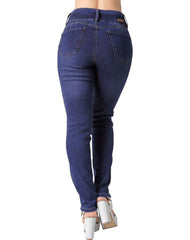 Jeans Mujer Moda Skinny Azul Fergino 52904806