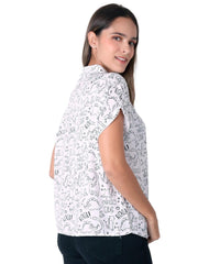 Blusa Mujer Blanco Stfashion 72605098