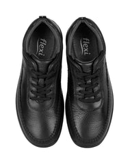 Zapato Hombre Oxford Casual Negro Piel Flexi 02504099