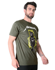 Playera Hombre Moda Camiseta Verde Toxic 51604806