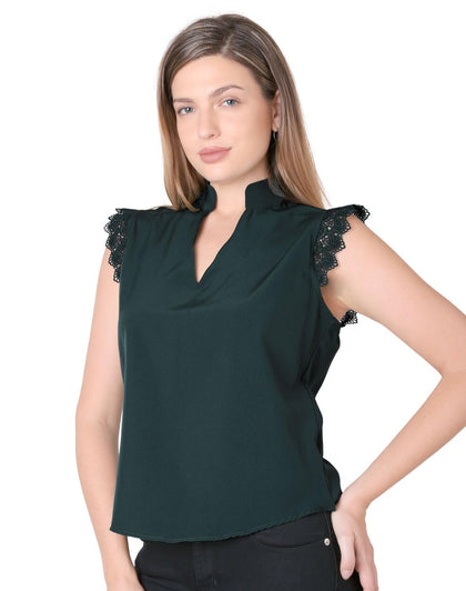 Blusa Mujer Verde Stfashion 69705007