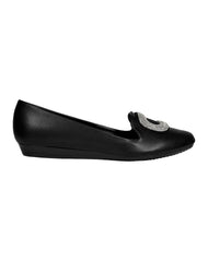 Flat Mujer Piso Negro Stfashion 09004104