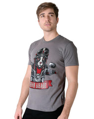 Playera Hombre Moda Camiseta Gris Furor 62107029