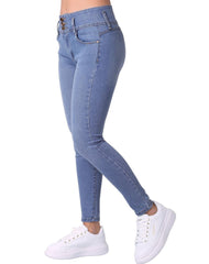 Jeans Mujer Basico Skinny Azul Stfashion 63105023