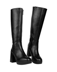 Bota Mujer Formal Tacón Negro Nomadas 03204100