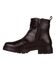 Botin Mujer Casual Tacon Café Stfashion 04004108