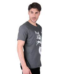 Playera Hombre Moda Camiseta Gris Aditivo 55205221