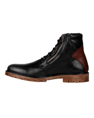 Botin Hombre Casual Negro Piel Cristian Gallery 14004101