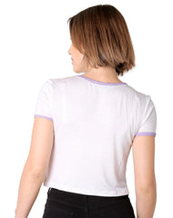 Playera Mujer Moda Camiseta Crema Stfashion 68705011