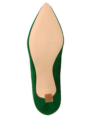 Zapatilla Mujer Tacón Verde Gina Loren 23803703