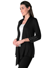Saco Mujer Casual Cardigan Negro Michelle J. 50003416