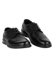 Zapato Hombre Oxford Vestir Negro Piel Flexi 02504036