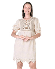 Vestido Mujer Casual Beige Nyd 58005412