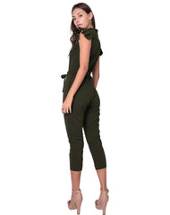 Jumpsuit Mujer Formal Verde Stfashion 79304230