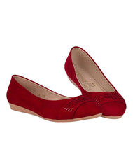 Flat Mujer Rojo Caramel 06204102