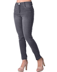 Jeans Mujer Basico Skinny Gris Stfashion 52905000