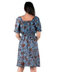 Vestido Mujer Casual Azul Stfashion 64104298