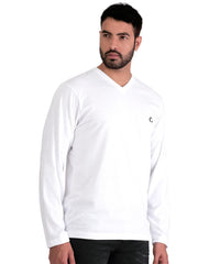Playera Hombre Básico Camiseta Blanco Stfashion 61703820