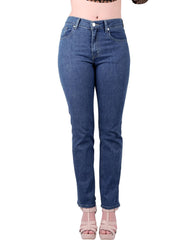 Jeans Mujer Basico Recto Azul Oggi Atraction 59105215