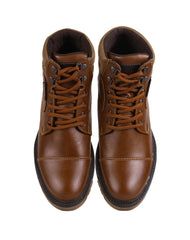 Botin Hombre Casual Café Capa De Ozono 06004227