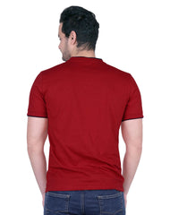 Playera Hombre Basico Camiseta Rojo Stfashion 61705400