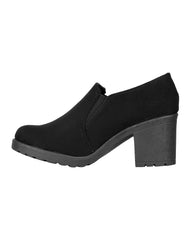 Botín Mujer Casual tacón Negro Stfashion 18204106