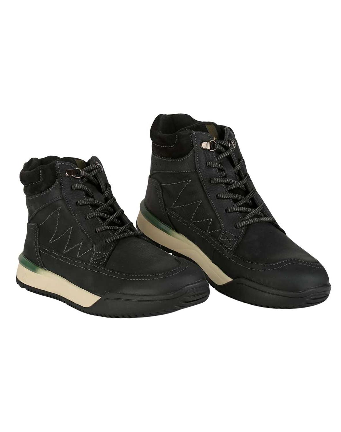 Botin Hombre Casual Negro Piel Flexi 02503987