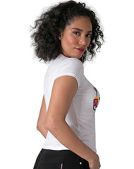 Playera Mujer Moda Camiseta Blanco Stfashion 69704645