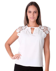 Blusa Mujer Crema Stfashion 69705008