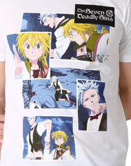 Playera Hombre Moda Camiseta Beige Anime 58205012