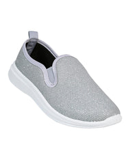 Tenis Mujer Casual Plata Stfashion 05104201