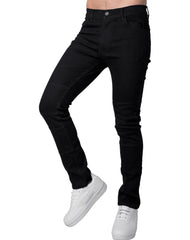 Jeans Hombre Moda Slim Negro Stfashion 63105017