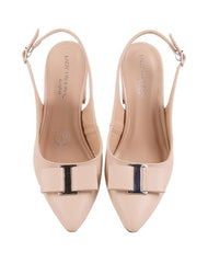 Zapatilla Mujer Tacon Beige Lady Paulina 02704207